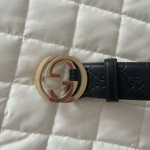 Gucci Signature Leather Belt